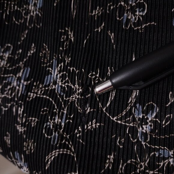 Vintage 1990s Black 2 Piece Crinkle Pleat Sleeveless Maxi Dress Jacket Set - Picture 11 of 12